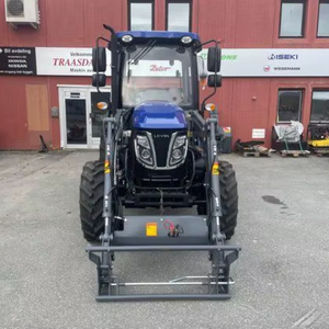 Tracteur agricole Lovol 504 M. avec chargeur frontal 4x4, moteur diesel, pour labour, plantation et récolte efficaces. - Product Image 2