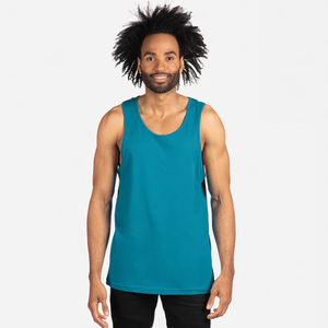 Camiseta sin mangas Hanes ComfortBlend Originals Tri-Blend, camisetas ligeras de algodón para hombre, camisetas sin mangas para entrenamiento, camisetas sin mangas - Product Image 3