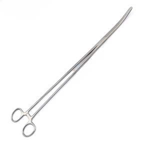 Pinzas Rochester Pean Curvas de 16 Pulgadas, Juego de Instrumentos Quirúrgicos Veterinarios de Acero Inoxidable de Alta Calidad, Aprobadas por la CE, Clase Manual - Product Image 2