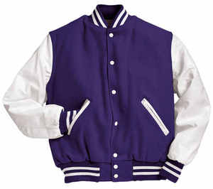 Men 100% High Quality 2025 Trend Fashionable OEM Logo Color's Design Size Casual trendy streetwear crew neck varsity <b>jacket</b> - Product Image 3