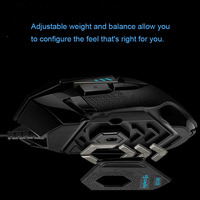Pour Logitech G502 Lightspeed Hero souris de jeu Offre Spéciale Gamer Master 3 Orientation droite G102 G304 souris d'ordinateur