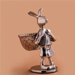 Bol en métal moderne de luxe fait à la main, accessoire de décoration pour la maison, idéal pour la cuisine, les mariages, adapté aux grossistes - Product Image 5