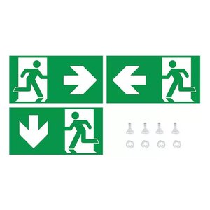 Kit di emergenza parete/soffitto regolabile 90 gradi SA e SE modalità Samsung 2W LED 3 ore durata batteria indicatore di uscita- - Product Image 2