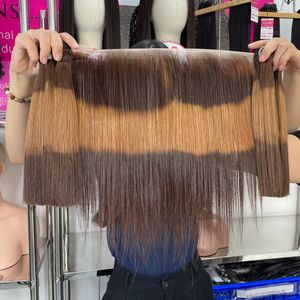 Extensions de cheveux humains lisses à bon prix, vente en gros au Vietnam, cheveux bruts lisses non traités du vendeur CYhair - Product Image 1