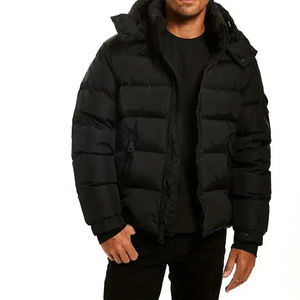 Abrigo de plumón de poliéster 100% transpirable personalizado para hombre, ropa de invierno para hombre, chaqueta acolchada, ropa informal, chaqueta de béisbol para hombre - Product Image 1