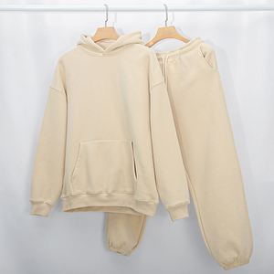 Ropa informal unisex, Sudadera con capucha de gran tamaño de lana, Jersey de algodón en blanco, ropa de calle, sudaderas con capucha para logotipo personalizado - Product Image 3