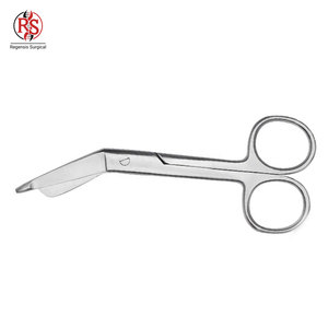 Tijeras para Vendas Lister con Punta Angulada, Tijeras de Seguridad para Vendas Lister, Instrumento Médico de Precisión para Cirugía - Product Image 5