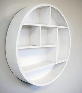 Étagères murales en bois brun de meilleure qualité pour le stockage de pots de fleurs de livres Tendance Étagère murale décorative suspendue Présentoir - Product Image 3