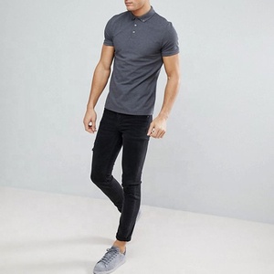 Polo pour homme de qualité supérieure 100% coton Personnalisé MOQ Nouveau design Polos vierges 2025 - Product Image 2