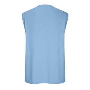 Nouveauté : Débardeur Homme Personnalisé en Tricot Spandex/Coton Respirant, Style Urbain, Faible MOQ pour Vente en Ligne - Product Image 3