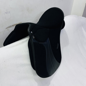 Sillín de salto de piel sintética para todas las estaciones al por mayor para montar a caballo personalizado negro o marrón personalizable para todas las estaciones - Product Image 2