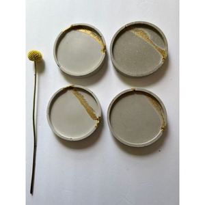 Ensemble de 3 sous-verres en résine de conception artisanale de qualité supérieure avec des matériaux de qualité supérieure à des tarifs très abordables - Product Image 5