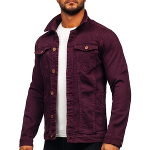 Unique style high quality Men <b>Denim</b> Jacket outdoor wear cheap rate best <b>material</b> <b>denim</b> jacket for men with custom logo/color - Product Image 2