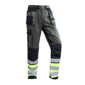 Men's Blue <b>Work</b> <b>Pants</b> <b>Black</b> Reinforced Knees Cargo Pockets Abrasion Resistant Polyester CE Certified Breathable Needle Detection - Product Image 6