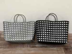 Bolso de mano tejido a mano para mujer, Cartera de mano de varias tallas - Product Image 6