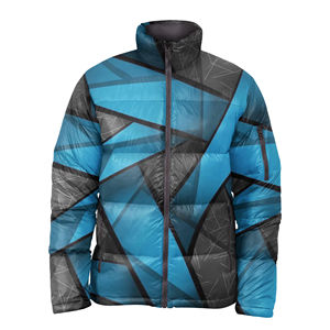 Veste bouffante en polyester à sublimation de haute qualité sur mesure hommes femmes impression de conception unique logo à capuche matériau rempli de coton - Product Image 5