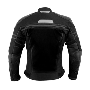 Men's Cordura Waterproof CE Armoured Textile Motorcycle Jackets Adventuring Windproof Black Motorbike Jacket For Men - Product Image 3