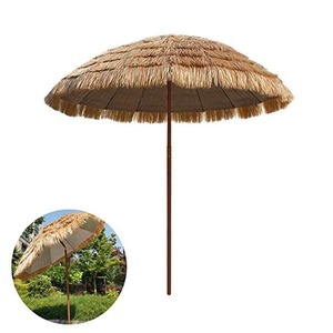 Sombrilla de playa minimalista personalizada, muebles de jardín de aluminio fuerte para exteriores con diseño de sombrilla recta de Control Manual de fácil apertura - Product Image 2