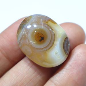 พลอยอาเกตธรรมชาติสีดำ ซูเลมาเนีย อัคีค ทรงหลังเบี้ย พลอยอาเกตลายเส้น พลอยอาเกตเรียบ ขายส่งจากผู้ผลิตสำหรับทำเครื่องประดับ - Product Image 2