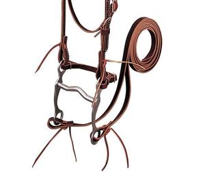 "Eleve su viaje: libere una calidad inigualable con bridas de cuero Premium 100% bridas de cuero Premium con broca para la boca - Product Image 4