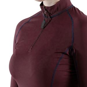 Chemise d'équitation pour femmes pour les événements équestres - Design élégant avec du spandex/coton, séchage rapide et respirant, manches courtes - Product Image 2