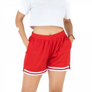 Short de sport athlétique taille haute pour femme Vêtements de jogging en maille élégante avec poches Short de basket-ball pour femme - Product Image 3