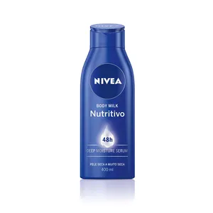 Nivea Body Milk 400ml-毎日の水分の力で絹のような滑らかさを発表