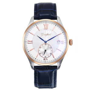 Relojes de cuarzo de lujo GFL-719530 de marca propia personalizados OT45 con caja de acero inoxidable - Product Image 6