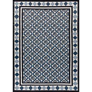 อัลฮัมบรา ไอวอรี่ พรมขนสัตว์ทอลายเรียบ ลายเรขาคณิตสำหรับตกแต่งบ้าน-ADWL-13160 - Product Image 1