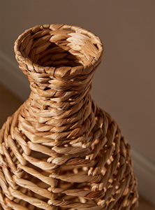 ทางเลือกที่ดีที่สุดผลิตภัณฑ์ยอดนิยมร่วมสมัยทำด้วยมือฟางทรงกลมสีน้ำตาลชนบทธรรมชาติตกแต่งแจกันขนาดใหญ่สำหรับกลับไปโรงเรียน - Product Image 3