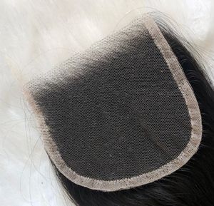 2024 nuevo producto cutícula alineada fabricante de cabello humano HD encaje suizo transparente Real HD encaje Frontal cierre cabello - Product Image 1