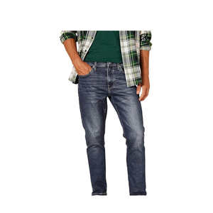 Overoles de Mezclilla para Hombre, Estilo Urbano, con Logotipo Personalizado, Diseño de Dos Tonos, Cintura Media, 100% Algodón, Venta al Por Mayor de Fábrica, OEM - Product Image 6