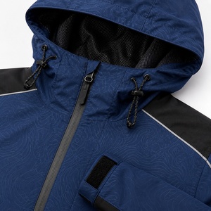 Chaqueta Softshell con Capucha para Hombre HAPPY HORSE, de Alta Calidad, Transpirable e Impermeable, con Logotipo Frontal, para Deportes al Aire Libre y Estilo Casual - Product Image 3