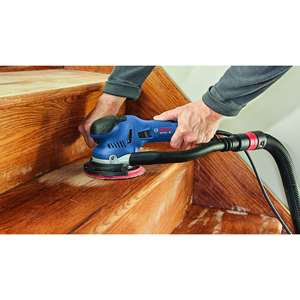 Ponceuse orbitale électrique 220V 7,5 A avec cordon, polisseuse 6 pouces double mode aléatoire Turbo pour ponçage - Product Image 3