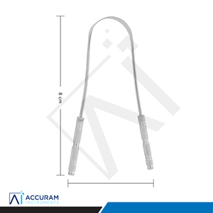 Grattoir à langue en acier inoxydable, durable, réutilisable, nettoyeur d'hygiène buccale, outil pour éliminer la mauvaise haleine - Product Image 5