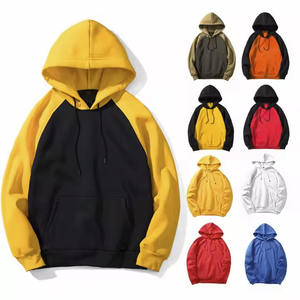 Pull-over unisexe uni surdimensionné pour hommes Vente en gros personnalisé de haute qualité au prix d'usine en stock - Product Image 1