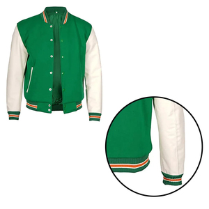 Wholesale <b>Men</b> Custom Cotton Fleece Baseball <b>Jacket</b> Letterman Blank Hooded Varsity <b>Jacket</b> Baseball Varsity <b>Jackets</b> - Product Image 6