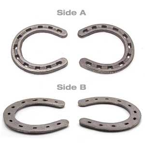 Proveedor al por mayor, herraduras baratas, zapatos de caballo, herramienta de equitación, Kit de herradura para palmas de herradura, aleación de aluminio y hierro - Product Image 5