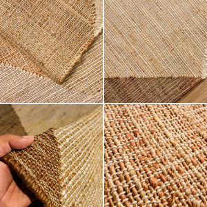 Tapis en laine moderne fait main Srishti, motif géométrique, lavable, poils pelucheux, tons naturels, tapis de sol pour la maison - Product Image 4