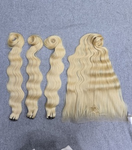 <b>Toupee</b> Corp T01 Vietnamese Virgin Hair Extensions Machine Double Weft 100g Bundles Cuticle Aligned Perm-Ready All Colors Weaving - Product Image 5