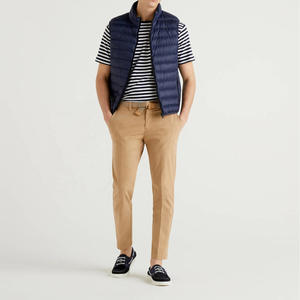 Gilet sans manches de haute qualité dernière conception vêtements d'hiver respirant Polyester/Nylon matériel fermeture à glissière bas prix vente chaude - Product Image 4