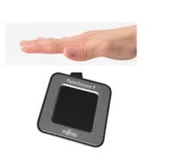 Lecteur Fujitsu PalmSecure F-Pro, scanner de paume, interface USB2.0 haute vitesse, capteur en verre, câble USB (jusqu'à 4 m), stockage cloud, 1 % FRR