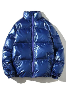 Customizable <b>Canvas</b> Puffer <b>Jacket</b> with Logo and Design - Product Image 6