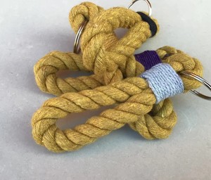 Beautifully Handmade Handmade High Quality Rope <b>Key</b> <b>Ring</b> - Product Image 1