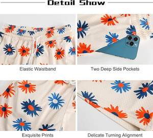 Wholesale Custom Men's 5 Inch Inseam Summer Mesh <b>Shorts</b> Breathable <b>Sweatpants</b> Pockets Casual Sublimation Technique Plain Dyed - Product Image 5