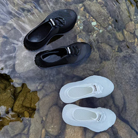 Zapatillas de deporte elásticas impresas en 3D innovadoras personalizadas, transpirables y ligeras para montar a diario