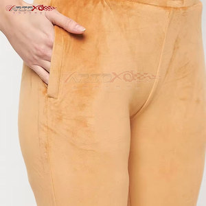 <b>Women</b> Velour Tracksuit Two Piece Set With Zipper Hoodie And High Waist <b>Jogger</b> Pants Soft <b>Women</b> Velour Tracksuit - Product Image 6