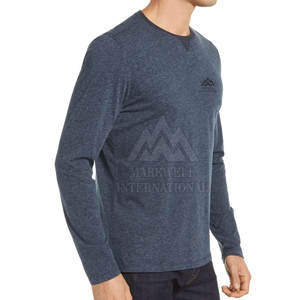 Camisetas de Manga Larga con Logotipo Personalizado, Camiseta de Manga Larga Hecha a Medida, Camiseta de Manga Larga de Talla Grande a Precio de Mayoreo - Product Image 4