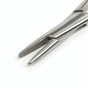 ที่จับเข็มแบบมีสปริงใบไม้ ขนาด 14 ซม./5.5 นิ้ว ยี่ห้อ Mathieu ปลอดภัยและมีประสิทธิภาพ ใช้งานด้วยมือ มาตรฐานความปลอดภัยแบบ Ranchet ขายส่ง - Product Image 4