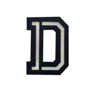 Parches de Goma de PVC con Alfabeto y Flores Personalizados, Ecológicos, en Relieve 3D, para Coser en Chaquetas, Gorras, Bolsos, Reparación de Bricolaje - Product Image 4